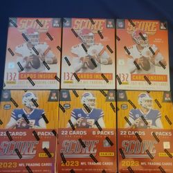 6 NFL Score Blaster Boxes