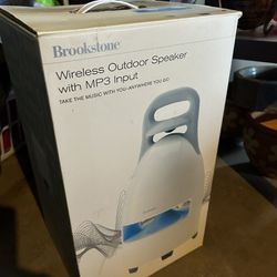 Brookstone Wireless Outdoor Speaker