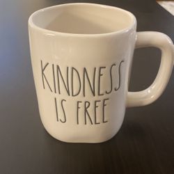 Rae Dunn Kindness Is Free Coffee Mug