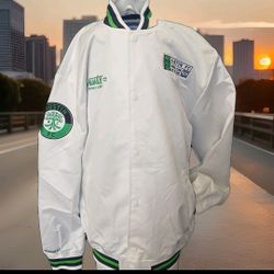 Brand New Mitchell And Ness Austin MLS Bomber Jacket 