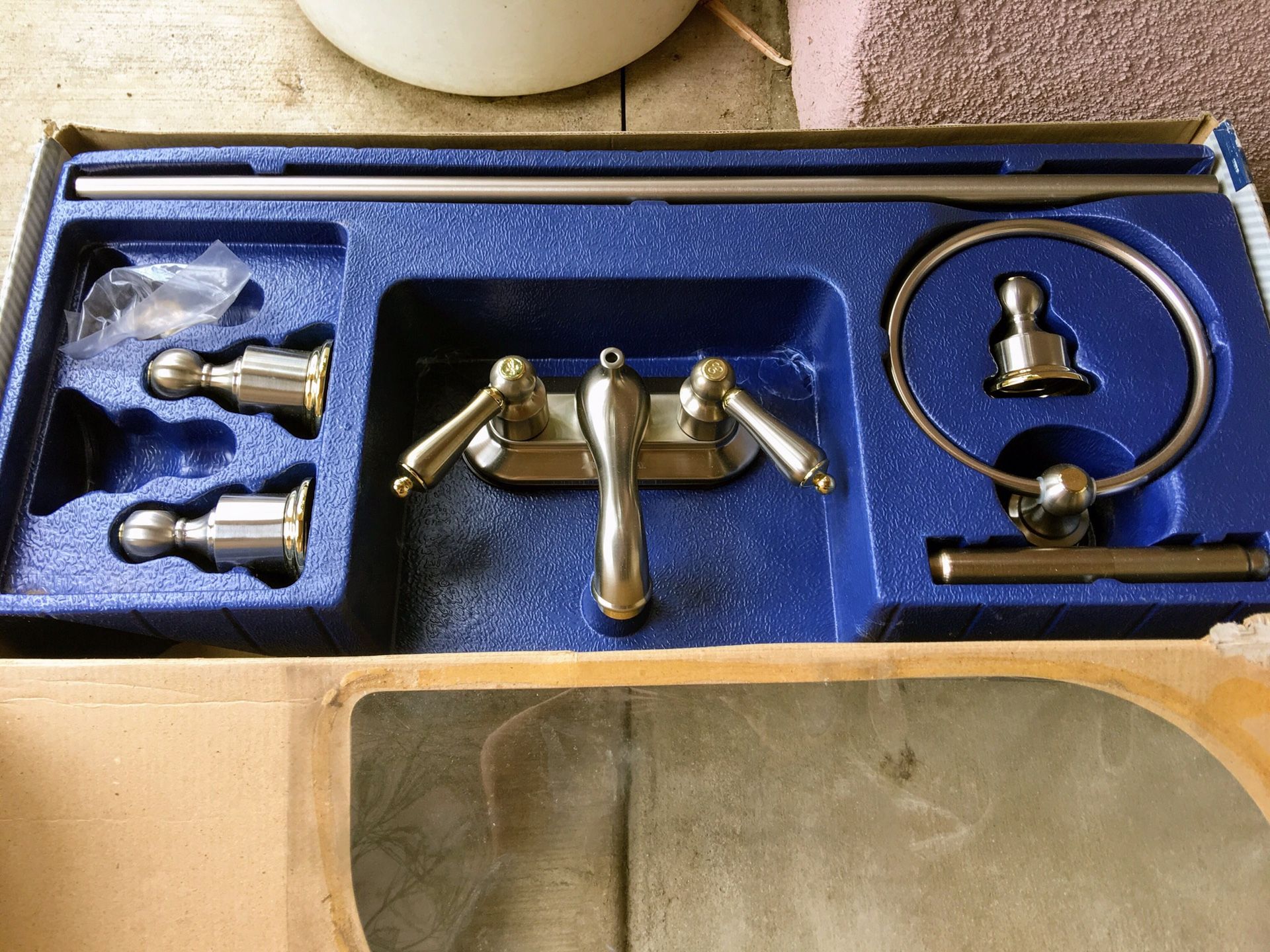 New Bathroom Brass Faucet Set