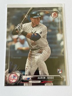 2017 Bowman Aaron Judge Rookie #32. Yankees