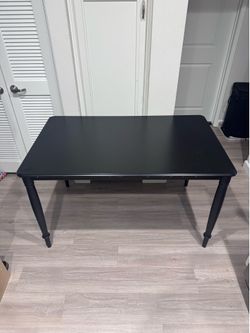 IKEA DANDERYD Black Dining Table 51x31x29.5”