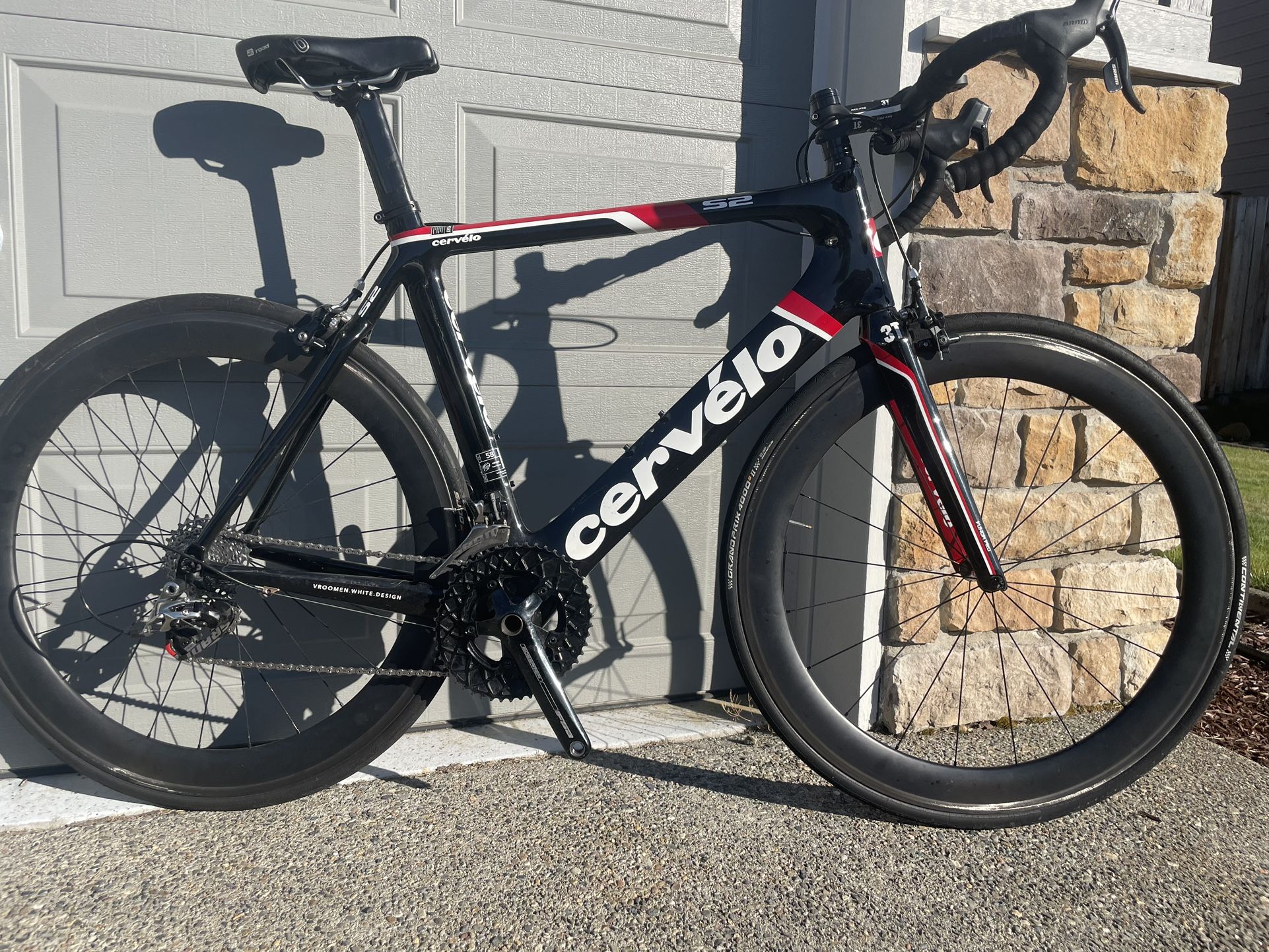 Cervélo S2 48サイズ 🔥 🔥 🔥 Cervelo S2 Road Bike Size : 48, Color : White / Blk