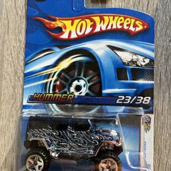 New Mattel 2006 Hot Wheels Blue Hummer First Editions 23/38