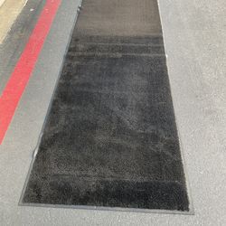 Black Heavy Duty Carpet Runner.