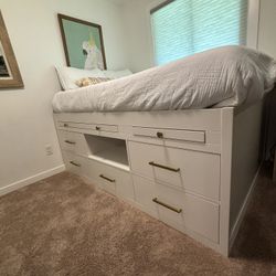 Pottery Barn Teen Cleary Captains Bed