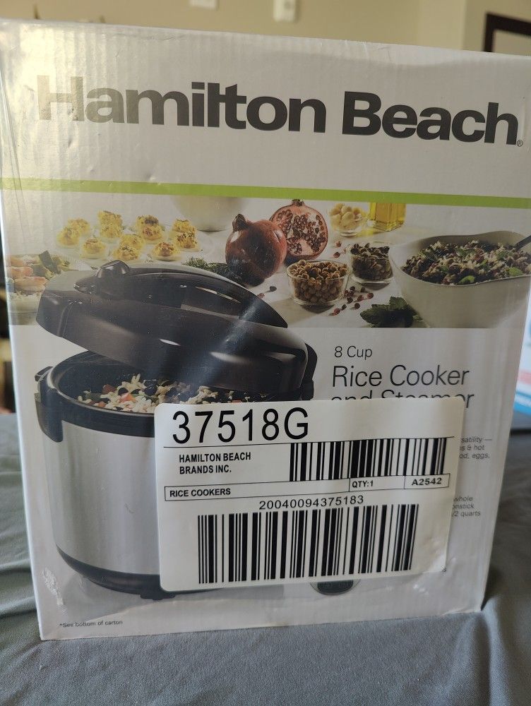 Hamilton Beach Rice Cooker And Steamer 