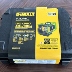 DEWALT 20V 3-Beam 360-Degree 3-Plane Laser Level (Tool Only)
