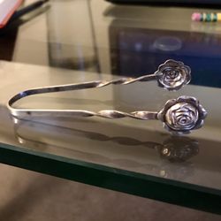 Antique Sterling Tongs