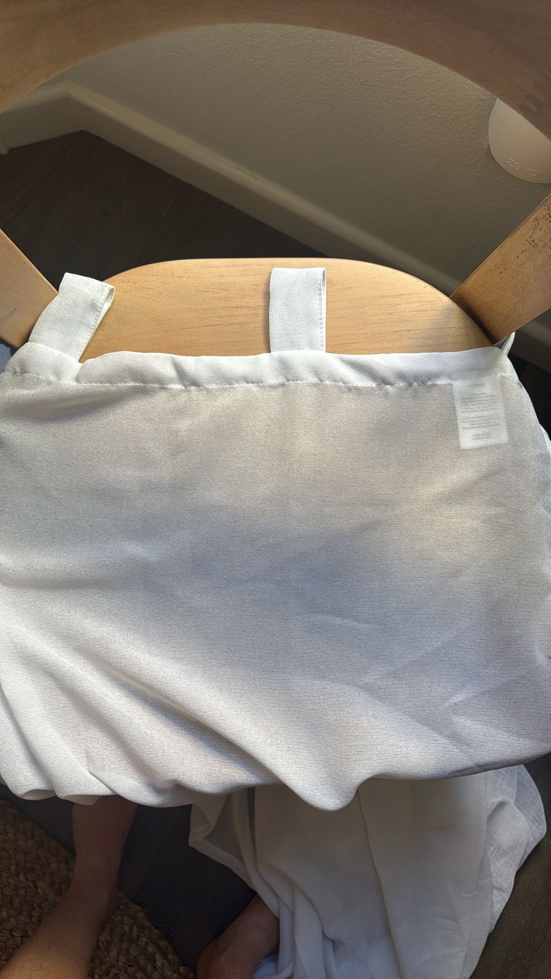 Set Of 2 Sheer Curtains, 37" X 84"