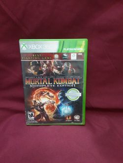 Mortal Kombat Komplete Edition Microsoft XBOX 360 Video Game