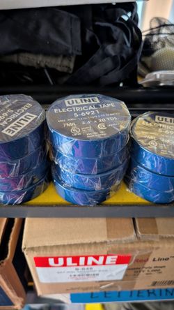Blue electrical tape