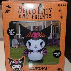 Hello Kitty Kuromi Halloween Inflatable 
