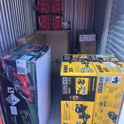 Storage Unit Items, Tools And More 