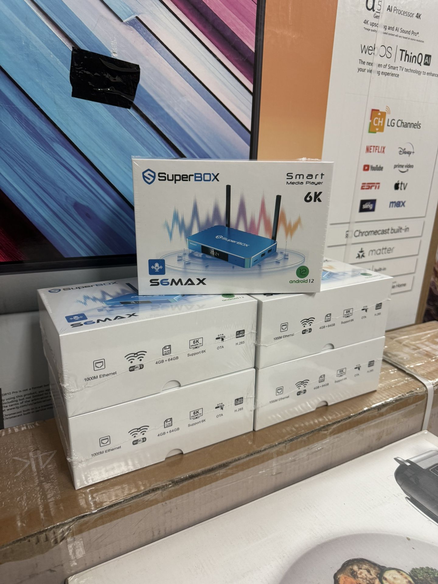 SUPERBOX S6 MAX - SMART MEDIA PLAYER - SEALED 🔥