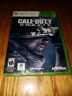 *NEW*  "XBOX 360 'CALL OF DUTY GHOSTS' VIDEO GAME"