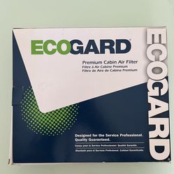 ECOGARD Premium Cabin Air Filter