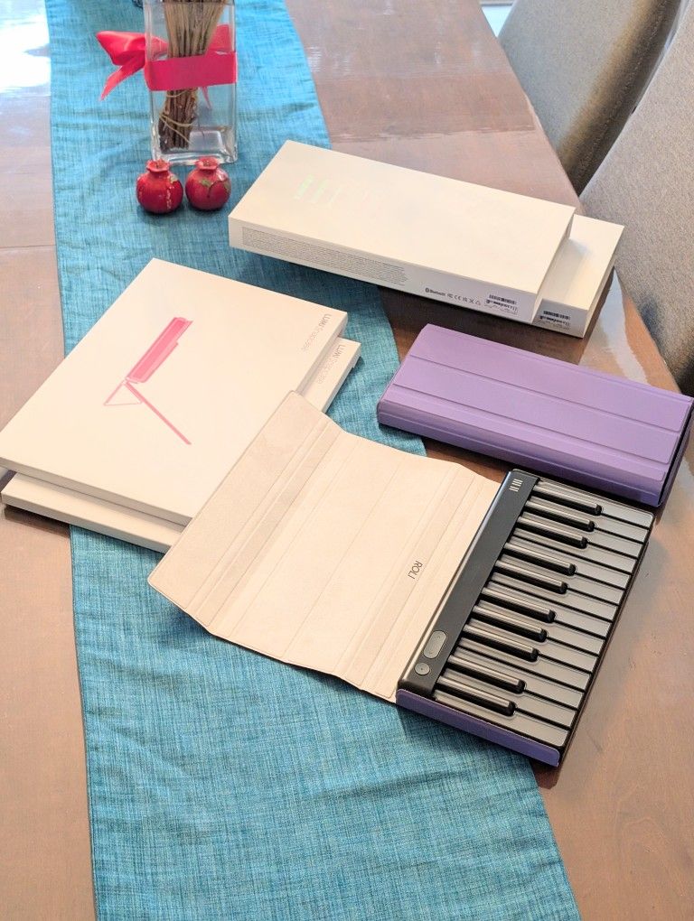 ROLI Piano M with cover