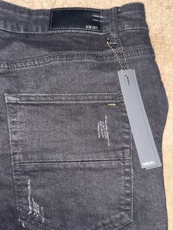 Amiri Mx1 Black Leather Patch