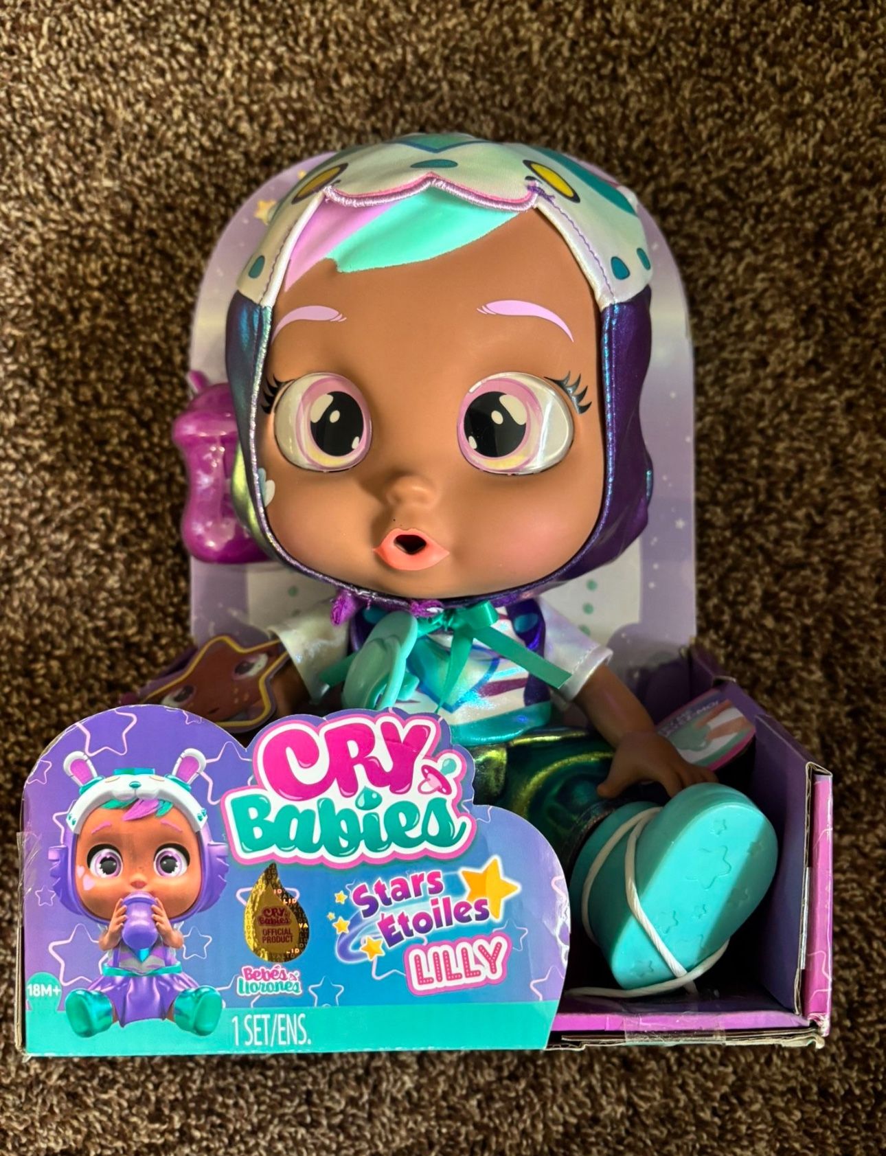  Cry Babies Stars Lilly -12" Baby Doll
