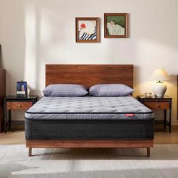 Full Size Mattress 10 Inch in a Box Hybird
