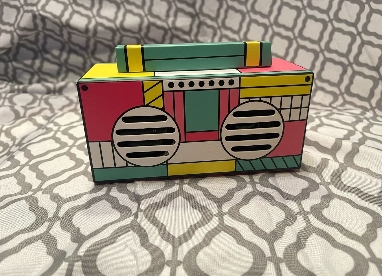 Portable Retro Bluetooth Speaker, Flamingo, FM Transmitter,Micro-USB charging