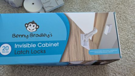 Benny Bradley's invisible cabinet latch locks