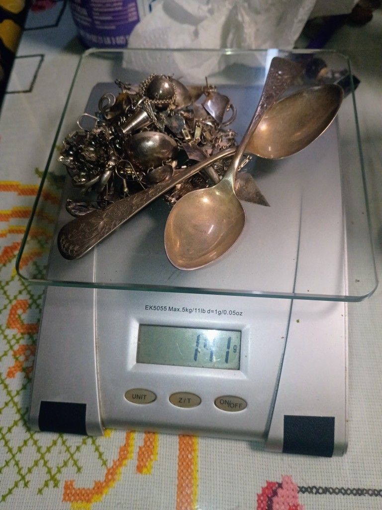 Scrap Silver 141 Grams