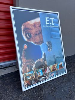 E.T. VINTAGE 1982 ORiGINAL POSTER.
