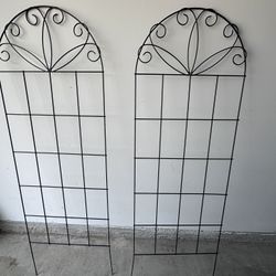 Garden Trellis Steel (Set Of 2 )For Climbing Plants $20