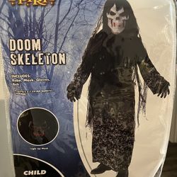 Halloween Costume - Doom Skeleton (Child 8-10)
