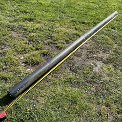 Mild Steel 4.5 Inch Wide 1/4 Thick Round Pipe