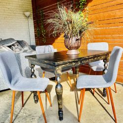 🍂🪵 dining table, comedor, table, chairs , dining room , mesa, sillas, rustic style 🪵🍂