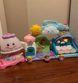 FISHER PRICE LITTLE PEOPLE SLEEP 💤 & LEARNING LAMP