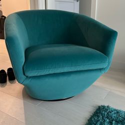Teal Sofa 