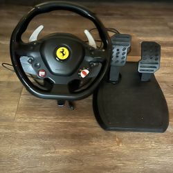 Thrustmaster - Ferrari 458 Spider Racing Wheel for Xbox One