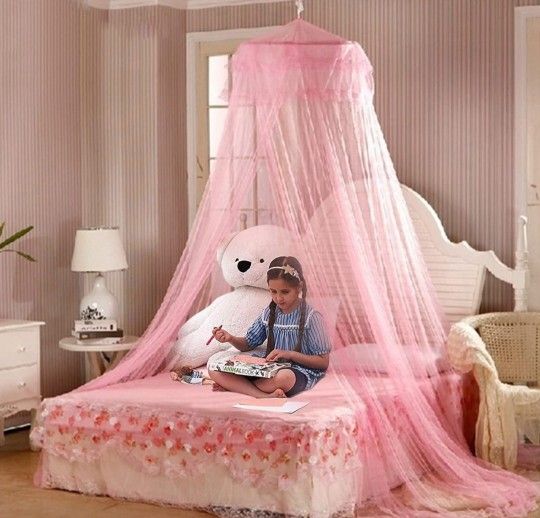 BED CANOPY HELLO KITTY