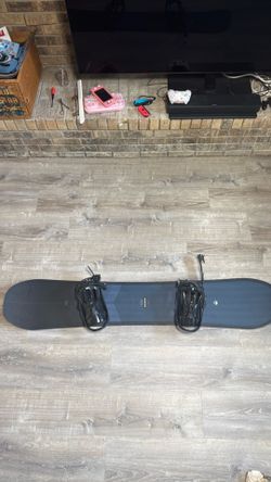 Arbor Foundation Snowboard 162MW (Mid-Wide) with Large Bindings (size 10-13) - Used Once!