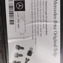 Mercedes Benz Original Wheel Locks For Light-alloy Wheels