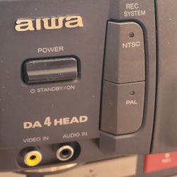 Aiwa VCR Multisystem Pal Secam  Ntsc