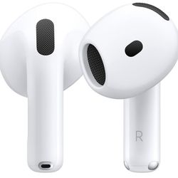 Apple AirPods 4 Wireless Earbuds, Bluetooth Headphones, with Active Noise Cancellation,