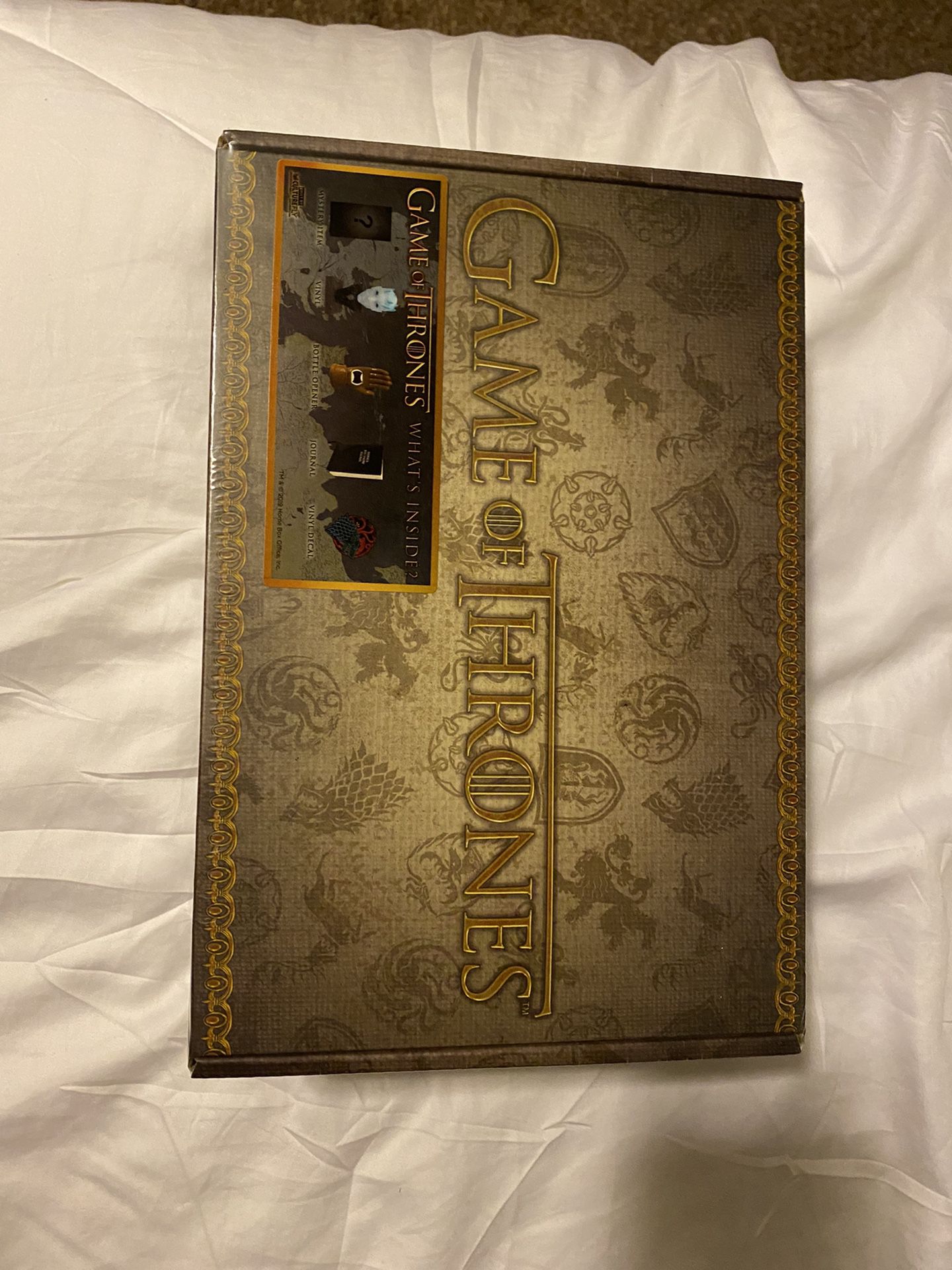 Game Of Thrones Culturefly Collectors Box! (Sealed) (Mint)