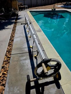 Pool Solar Cover Reel with Roller Tube