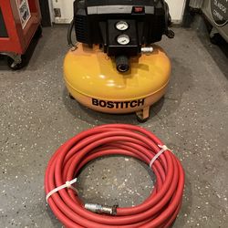 Air Compressor Bostitch Like New With New Hose