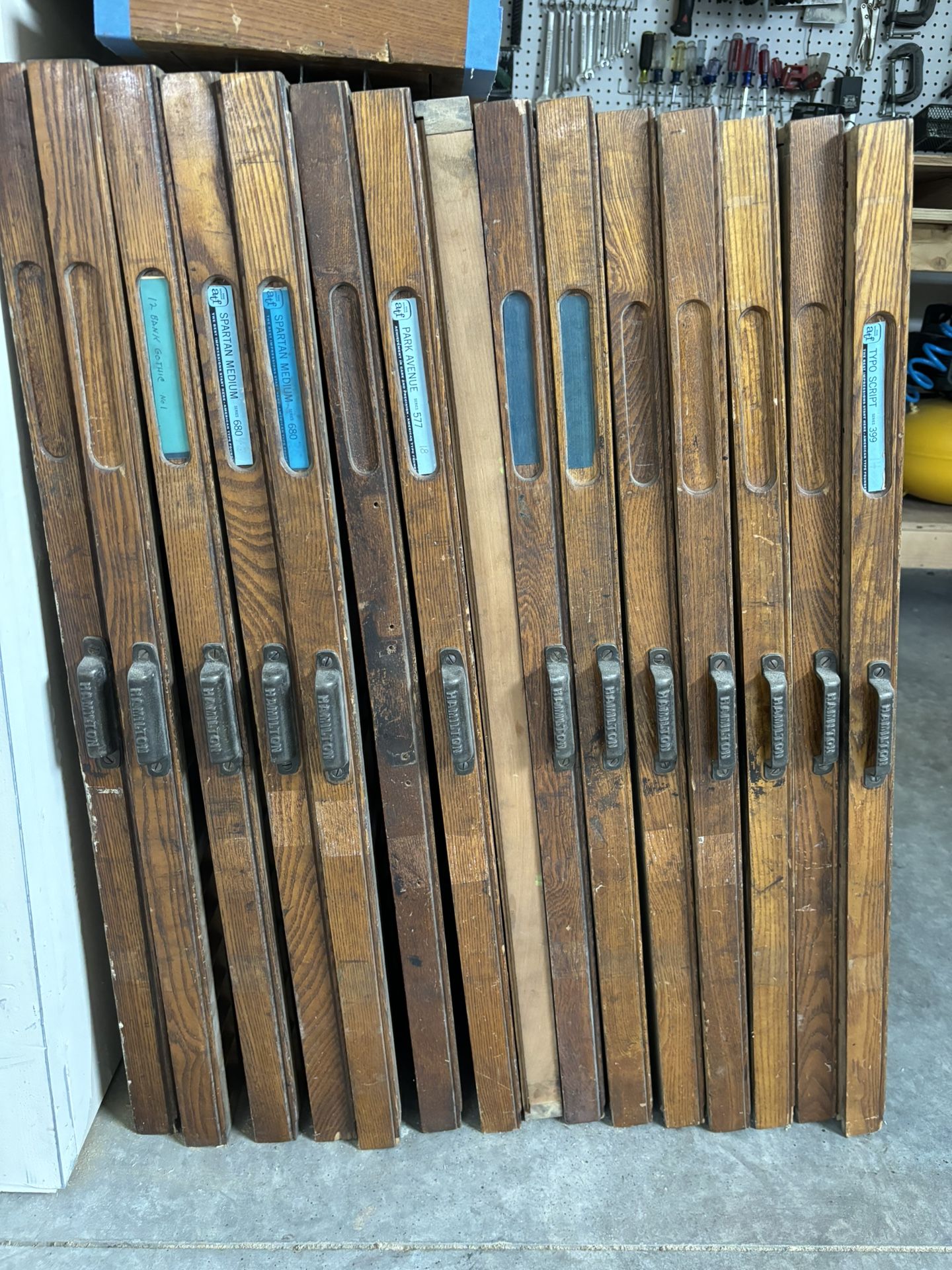 Antique Typesetter Drawers (15 Avail!)