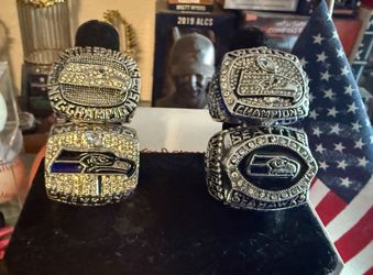 Seattle Seahawks Fan Rings Wilson 