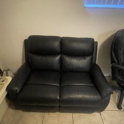Leather Couch 