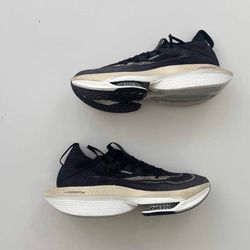 Air Zoom Alphafly NEXT% 2 Black Metallic Gold Grain DN3559-003 Nike Shoes 