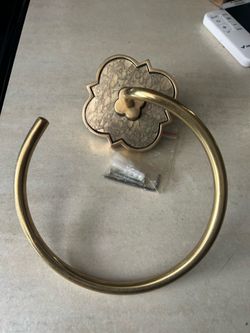 Anthropology Large Hand Towel Hook